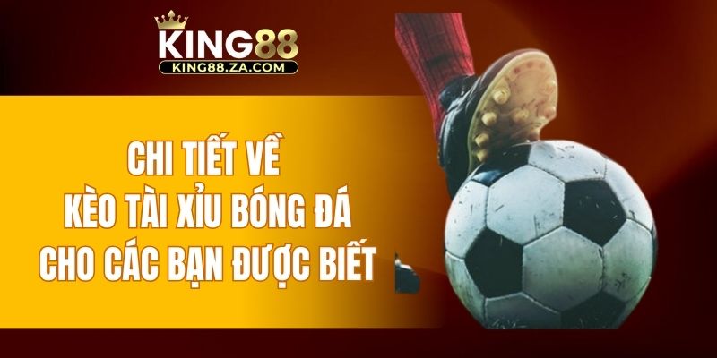 Chi tiết về kèo tài xỉu bóng đá cho các bạn được biết