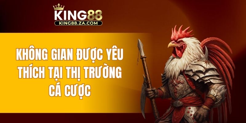 Không gian được yêu thích tại thị trường cá cược